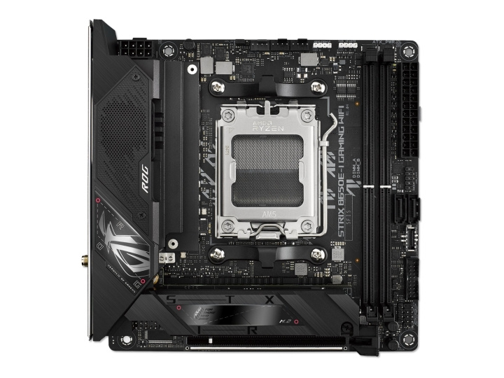 Asus ROG Strix B650E-I Gaming WiFi Mini ITX AM5 AMD B650 i gruppen Datautstyr / PC-Komponenter / Hovedkort hos TP E-commerce Nordic AB (C62519)