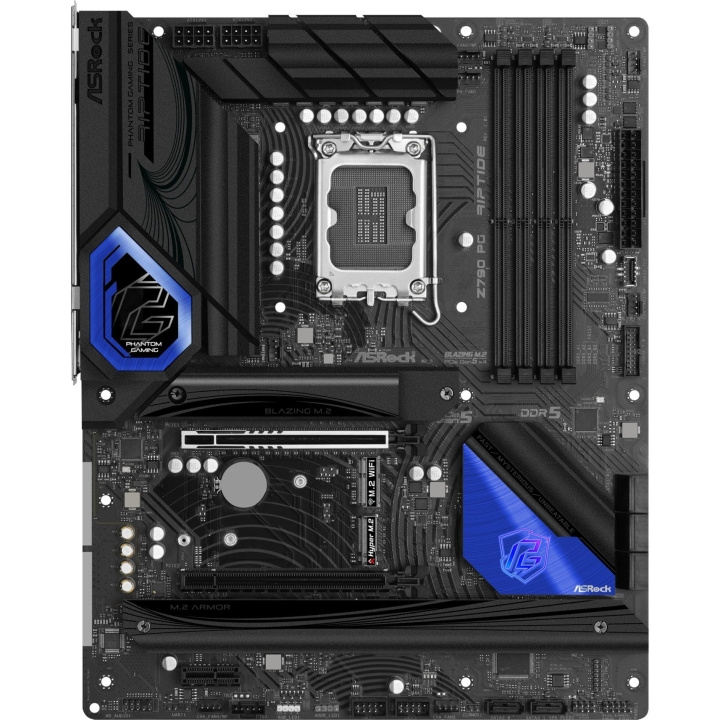 ASROCK Z790 Phantom Gaming Riptide - DDR5 i gruppen Datautstyr / PC-Komponenter / Hovedkort hos TP E-commerce Nordic AB (C62525)