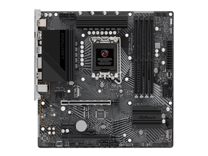 ASROCK Z790M PG Lightning/D4 Micro-ATX LGA1700 Intel Z790 i gruppen Datautstyr / PC-Komponenter / Hovedkort hos TP E-commerce Nordic AB (C62528)