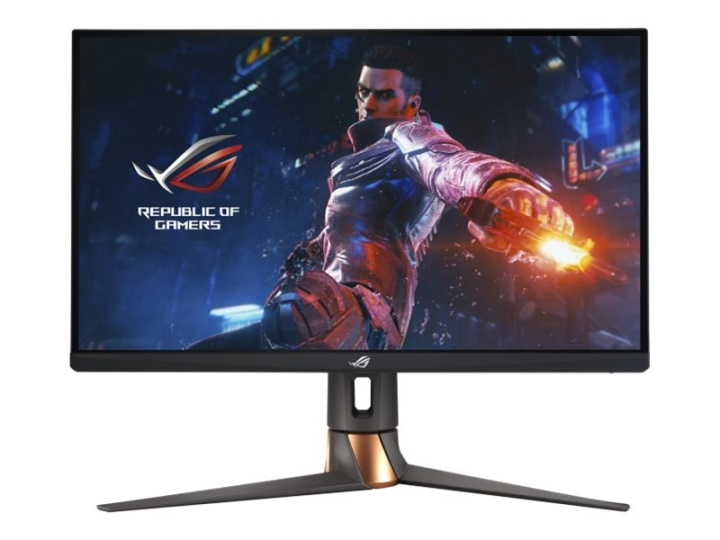 Asus ROG Swift PG27UQR 27 3840 x 2160 (4K) HDMI DisplayPort 160Hz Pivot-skjerm i gruppen Datautstyr / Dataskjerm / Dataskjermer hos TP E-commerce Nordic AB (C62572)