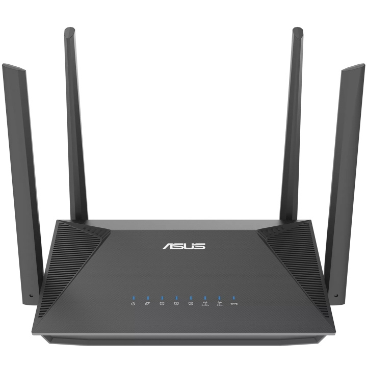 Asus RT-AX52 AX1800 Dual-band trådløs ruter i gruppen Datautstyr / Nettverk / Routere hos TP E-commerce Nordic AB (C62579)