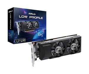 ASROCK Arc A310 Low Profile - 4 GB GDDR6 RAM - Grafikkort - Detaljhandel i gruppen Datautstyr / PC-Komponenter / Skjermkort hos TP E-commerce Nordic AB (C62585)