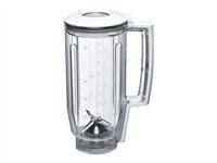 Bosch Blender Transparent vit i gruppen HJEM, HUS OG HAGE / Husholdningsapparater / Matprosessorer og kjøkkenassistenter / Miksere og blendere hos TP E-commerce Nordic AB (C62593)