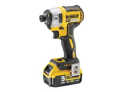 DeWalt DCF887P2-QW slagboremaskin 2 batterier inkludert 1/4 sekskantet hylse i gruppen HJEM, HUS OG HAGE / Verktøy / Skrutrekkere hos TP E-commerce Nordic AB (C62596)