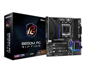 ASRock B650M PG Riptide Motherboard - AMD B650 - AMD AM5 socket - DDR5 RAM - Micro-ATX i gruppen Datautstyr / PC-Komponenter / Hovedkort hos TP E-commerce Nordic AB (C62674)