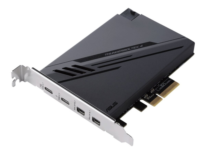 Asus ThunderboltEX 4 Thunderbolt-adapter PCI Express 3.0 x4 40 Gbps i gruppen Datautstyr / Nettverk / Nettverkskort / PCI Express hos TP E-commerce Nordic AB (C62683)