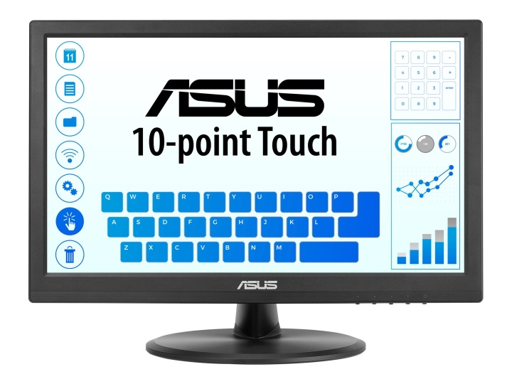 ASUS VT168HR 15.6 1366 x 768 VGA (HD-15) HDMI 60Hz i gruppen Datautstyr / Dataskjerm / Dataskjermer hos TP E-commerce Nordic AB (C62684)