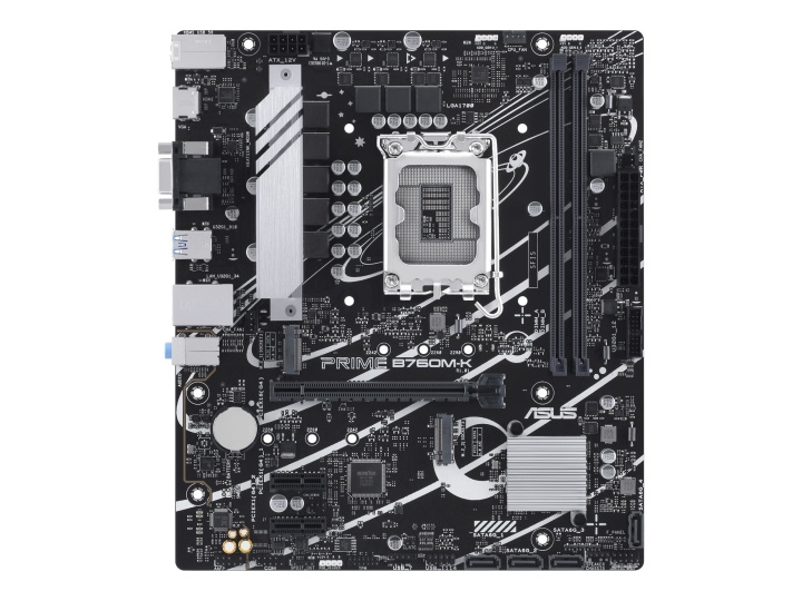 Asus PRIME B760M-K Micro-ATX LGA1700-sokkel Intel B760 i gruppen Datautstyr / PC-Komponenter / Hovedkort hos TP E-commerce Nordic AB (C62721)