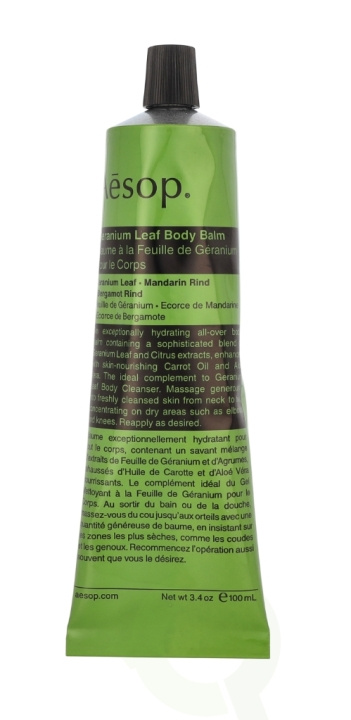 AESOP Geranium Leaf Body Balm 100 ml i gruppen HELSE OG SKJØNNHET / Hudpleie / Kroppspleie / Body lotion hos TP E-commerce Nordic AB (C62857)