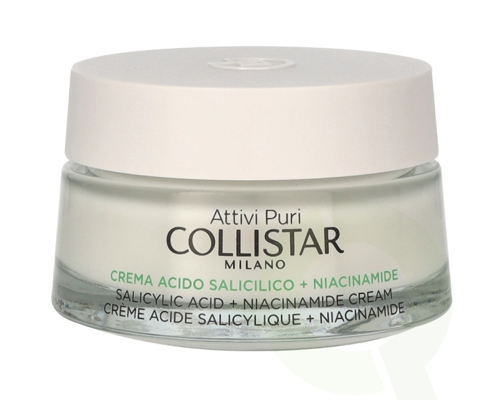 Collistar Attivi Puri Salicylic Acid + Niacinamide Cream 50 ml i gruppen HELSE OG SKJØNNHET / Hudpleie / Ansikt / Dagkrem hos TP E-commerce Nordic AB (C62891)