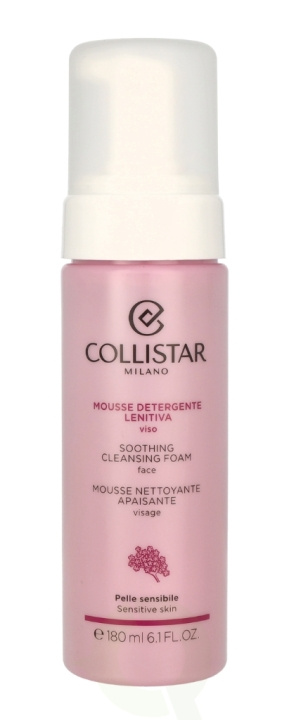 Collistar Soothing Cleansing Foam 180 ml i gruppen HELSE OG SKJØNNHET / Hudpleie / Ansikt / Rengjøring hos TP E-commerce Nordic AB (C62897)