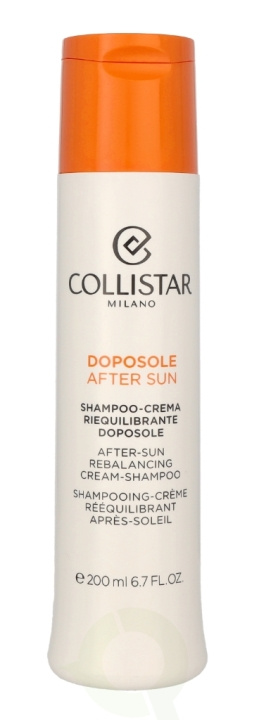 Collistar After-Sun Rebalancing Cream Shampoo 200 ml i gruppen HELSE OG SKJØNNHET / Hår & styling / Hårpleie / Sjampo hos TP E-commerce Nordic AB (C62950)