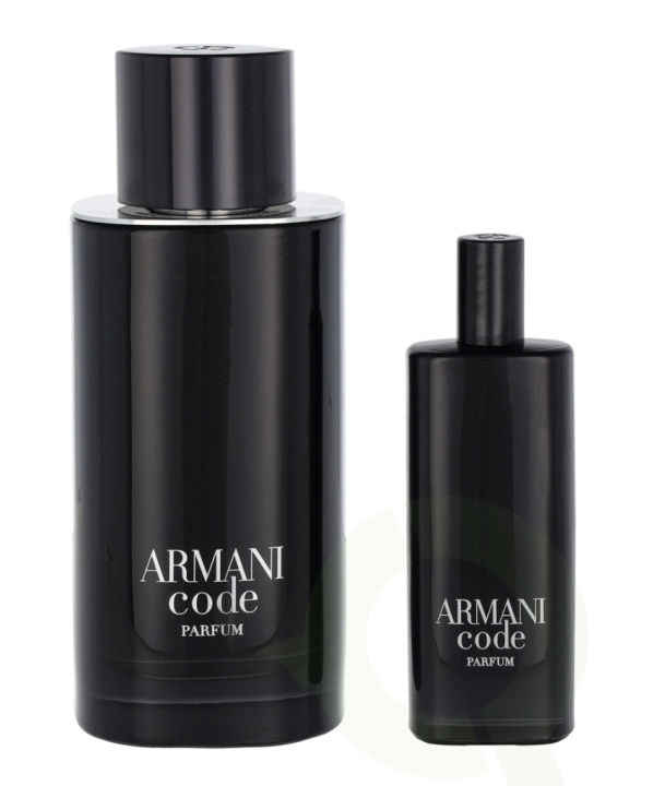 Armani Code Le Parfum Giftset 140 ml Edp Spray 125ml/Edp 15ml i gruppen HELSE OG SKJØNNHET / Duft og parfyme / Parfyme / Parfyme for han hos TP E-commerce Nordic AB (C62958)