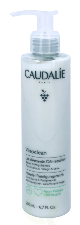 Caudalie Vinoclean Cleansing Almond Milk 200 ml i gruppen HELSE OG SKJØNNHET / Hudpleie / Ansikt / Rengjøring hos TP E-commerce Nordic AB (C63007)