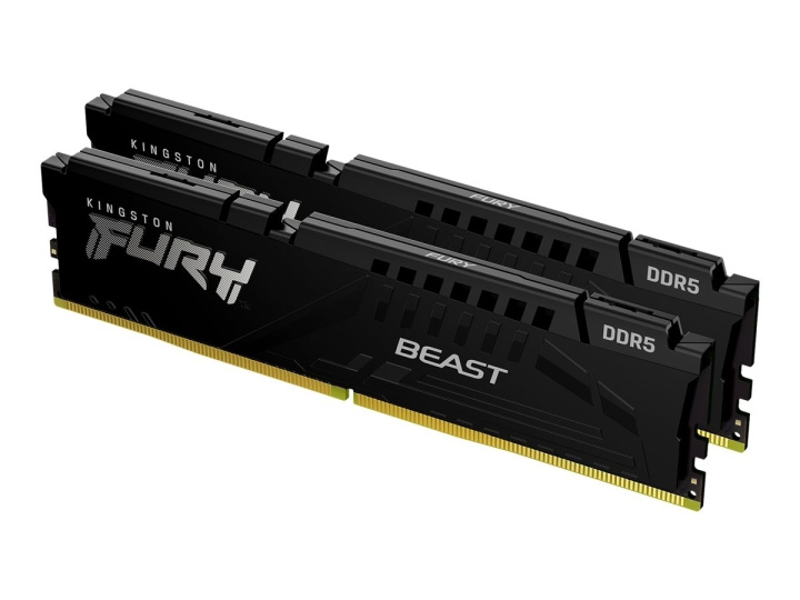 Kingston FURY Beast DDR5 64 GB sett 6000 MHz CL36 On-die ECC i gruppen Datautstyr / PC-Komponenter / RAM-minner / DDR5 hos TP E-commerce Nordic AB (C63061)
