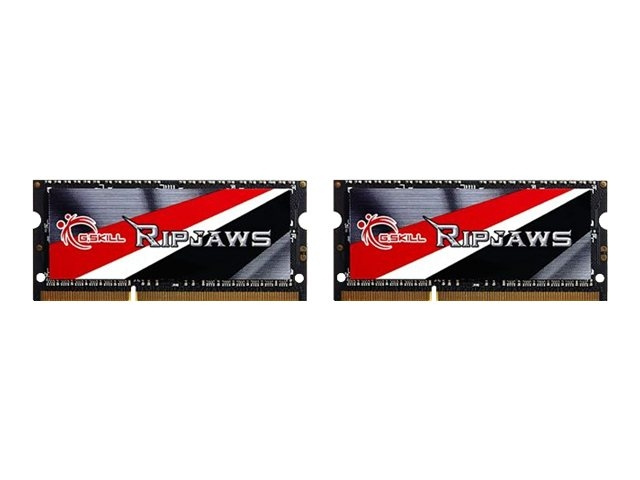 G.Skill Ripjaws DDR3L 16 GB sett 1600 MHz CL9 ikke-ECC SO-DIMM 204-PIN i gruppen Datautstyr / PC-Komponenter / RAM-minner / DDR3 SoDimm hos TP E-commerce Nordic AB (C63086)