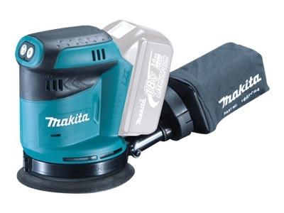 Makita DBO180Z Random Orbit Sander i gruppen HJEM, HUS OG HAGE / Verktøy / Slipemaskiner hos TP E-commerce Nordic AB (C63111)