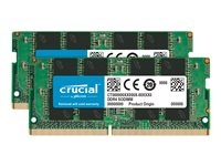 Crucial DDR4 32 GB-sett 3200 MHz CL22 ikke-ECC SO-DIMM 260-PIN i gruppen Datautstyr / PC-Komponenter / RAM-minner / DDR4 SoDimm hos TP E-commerce Nordic AB (C63149)
