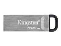 Kingston DataTraveler Kyson 512GB USB 3.2 Gen 1 Silver i gruppen Elektronikk / Lagringsmedia / USB-Pinner / USB 3.2 hos TP E-commerce Nordic AB (C63187)