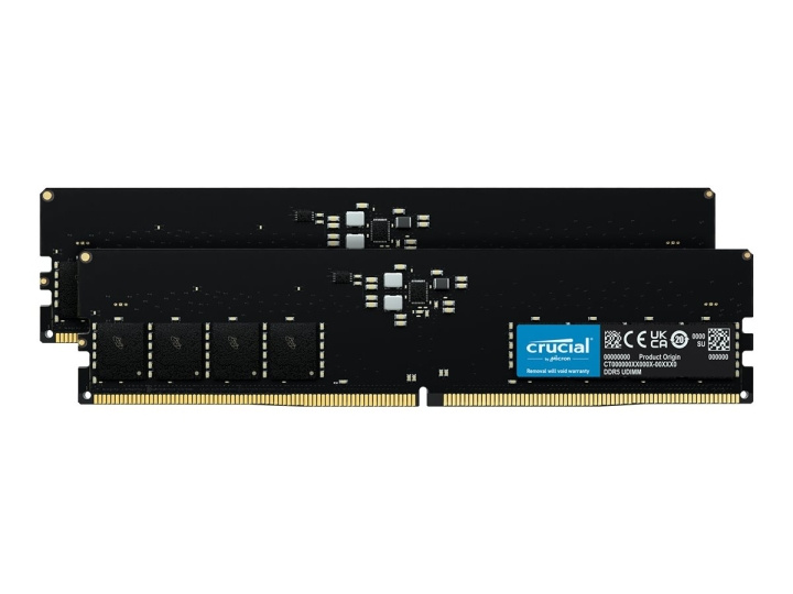 Crucial DDR5 64 GB-sett 4800 MHz CL40 ikke-ECC i gruppen Datautstyr / PC-Komponenter / RAM-minner / DDR5 hos TP E-commerce Nordic AB (C63216)