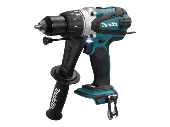 Makita DHP458Z Slagbormaskin/skrutrekker uten batteri 18V i gruppen HJEM, HUS OG HAGE / Verktøy / Drill hos TP E-commerce Nordic AB (C63223)