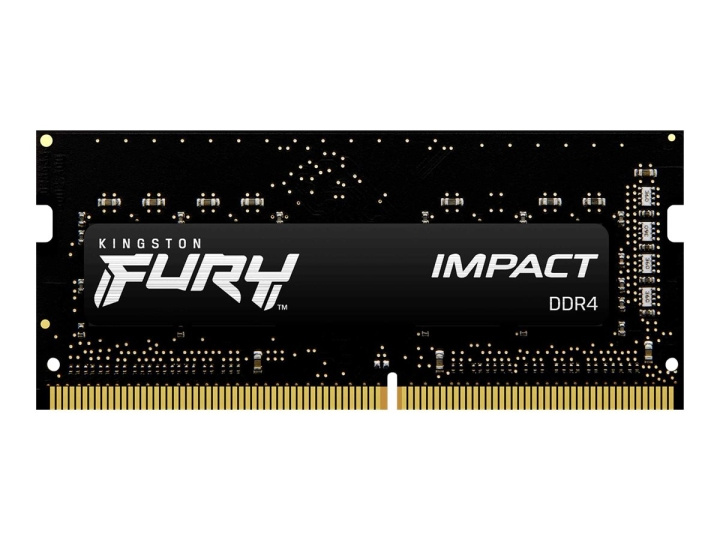 Kingston FURY Impact DDR4 32GB kit 2666MHz CL15 Ikke-ECC SO-DIMM 260-PIN i gruppen Datautstyr / PC-Komponenter / RAM-minner / DDR4 SoDimm hos TP E-commerce Nordic AB (C63230)
