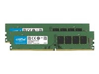 Crucial DDR4 16 GB-sett 3200 MHz CL22 ikke-ECC i gruppen Datautstyr / PC-Komponenter / RAM-minner / DDR4 SoDimm hos TP E-commerce Nordic AB (C63243)