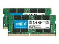 Crucial DDR4 64GB-sett 3200MHz CL22 ikke-ECC SO-DIMM 260-PIN i gruppen Datautstyr / PC-Komponenter / RAM-minner / DDR4 SoDimm hos TP E-commerce Nordic AB (C63249)
