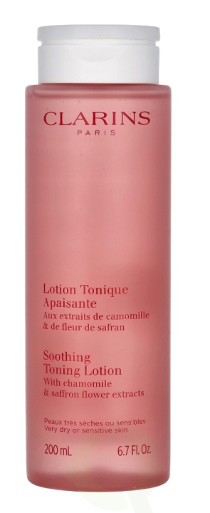 Clarins Soothing Toning Lotion 200 ml i gruppen HELSE OG SKJØNNHET / Hudpleie / Ansikt / Rengjøring hos TP E-commerce Nordic AB (C63447)