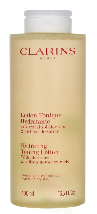 Clarins Hydrating Toning Lotion 400 ml i gruppen HELSE OG SKJØNNHET / Hudpleie / Ansikt / Rengjøring hos TP E-commerce Nordic AB (C63450)
