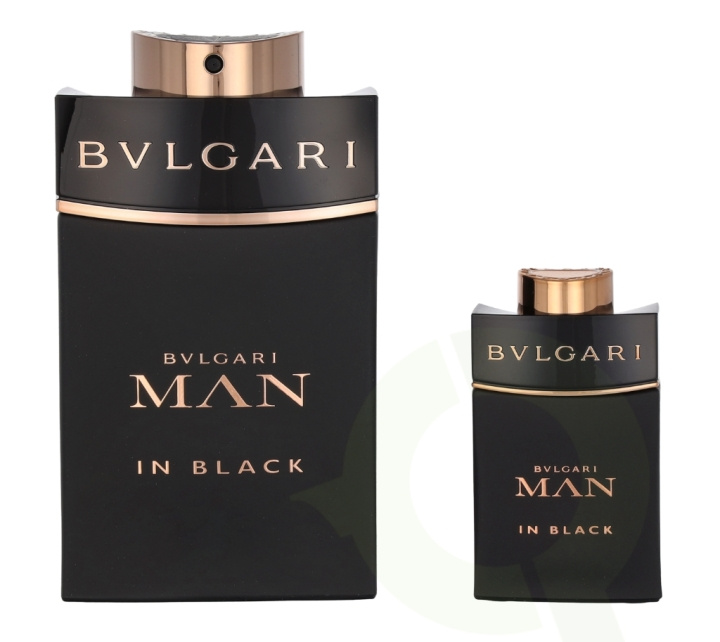 Bvlgari Man In Black Giftset 115 ml Edp Spray 100ml/Edp Spray 15ml i gruppen HELSE OG SKJØNNHET / Gavesett / Gavesett for ham hos TP E-commerce Nordic AB (C63481)