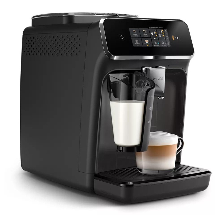 Philips Serie 2300 EP2334/10 Helautomatisk espressomaskin Svart i gruppen HJEM, HUS OG HAGE / Husholdningsapparater / Kaffe og espresso / Espressomaskiner hos TP E-commerce Nordic AB (C63507)
