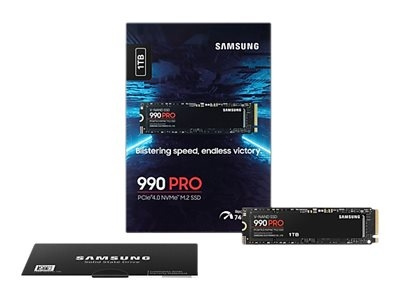 Samsung 990 PRO Solid state-stasjon MZ-V9P1T0BW 1 TB M.2 PCI Express 4.0 x4 (NVMe) i gruppen Datautstyr / PC-Komponenter / Harddisker / SSD hos TP E-commerce Nordic AB (C63531)
