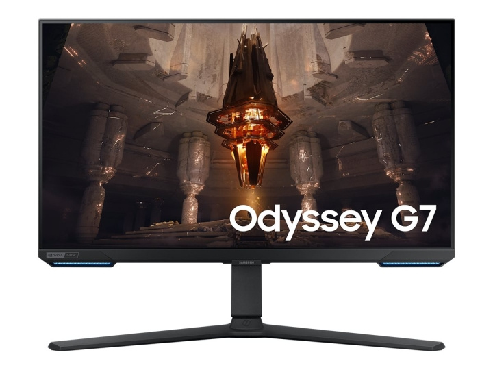 Samsung Odyssey G7 S28BG700EP 28 3840 x 2160 (4K) HDMI DisplayPort 144Hz Pivot-skärm i gruppen Datautstyr / Dataskjerm / Dataskjermer hos TP E-commerce Nordic AB (C63543)