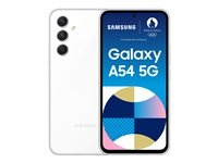 Samsung Galaxy A54 5G 6.4 128GB Vit i gruppen SMARTTELEFON & NETTBRETT / Mobiltelefoner & smartphones hos TP E-commerce Nordic AB (C63567)