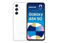 Samsung Galaxy A54 5G 6.4 128 GB hvit i gruppen SMARTTELEFON & NETTBRETT / Mobiltelefoner & smartphones hos TP E-commerce Nordic AB (C63567)