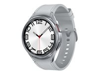Samsung Galaxy Watch6 Classic 47 mm Silver Smart klocka i gruppen SPORT, FRITID & HOBBY / Smartwatch og Aktivitetsmålere / Smartwatches hos TP E-commerce Nordic AB (C63598)