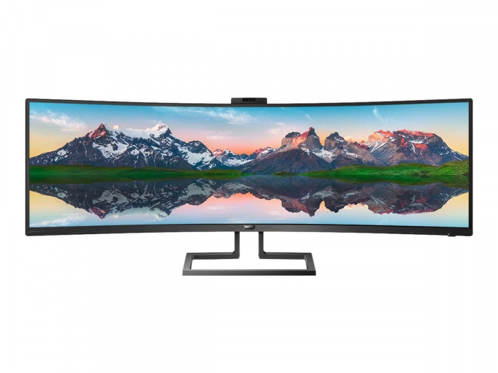 Philips Brilliance P-line 499P9H 49 5120 x 1440 (UltraWide) HDMI DisplayPort USB-C 60Hz docking-skjerm i gruppen Datautstyr / Dataskjerm / Dataskjermer hos TP E-commerce Nordic AB (C63650)