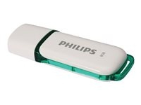 Philips FM08FD70B Snow edition 2.0 8 GB USB 2.0 hvit i gruppen Elektronikk / Lagringsmedia / USB-Pinner / USB 2.0 hos TP E-commerce Nordic AB (C63653)