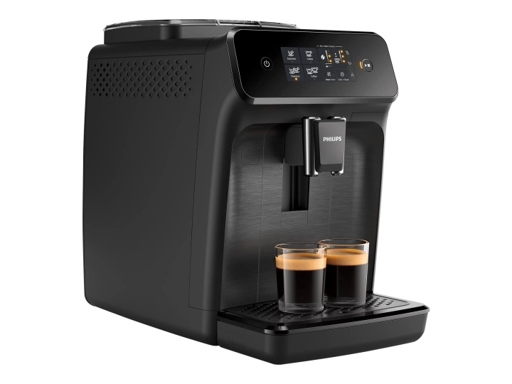 Philips Serie 1200 EP1200 Automatisk kaffemaskin Matt svart i gruppen HJEM, HUS OG HAGE / Husholdningsapparater / Kaffe og espresso / Espressomaskiner hos TP E-commerce Nordic AB (C63666)