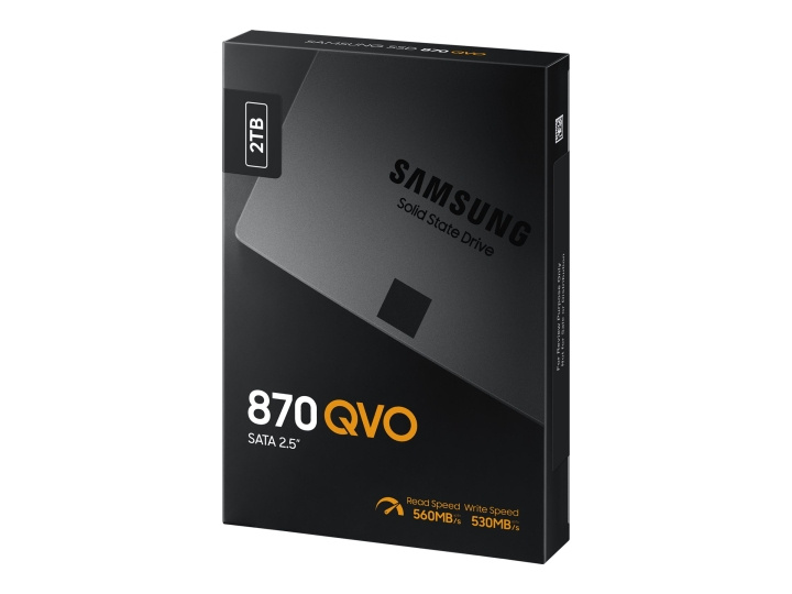 Samsung 870 QVO SSD MZ-77Q2T0BW 2TB 2.5 SATA-600 i gruppen Datautstyr / PC-Komponenter / Harddisker / SSD hos TP E-commerce Nordic AB (C63676)