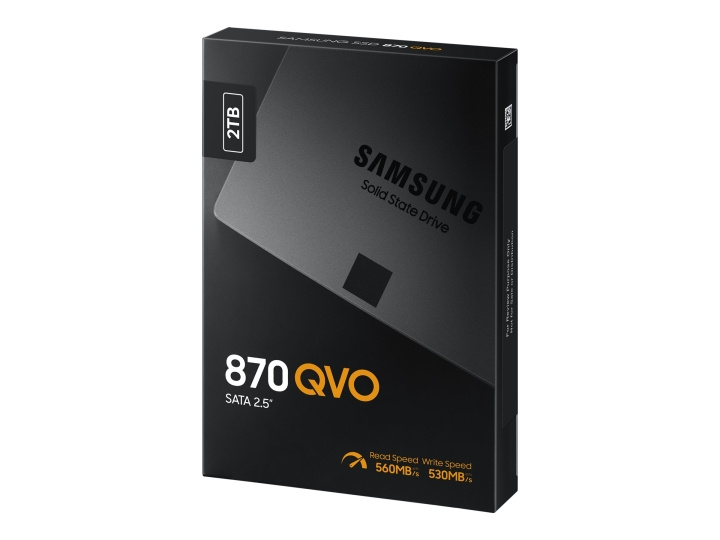 Samsung 870 QVO SSD MZ-77Q2T0BW 2TB 2,5 SATA-600 i gruppen Datautstyr / PC-Komponenter / Harddisker / SSD hos TP E-commerce Nordic AB (C63676)