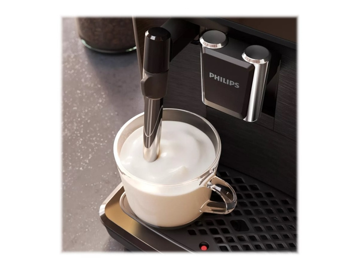 Philips Serie 2200 EP2224 automatisk kaffemaskin Svart/kasjmirgrå i gruppen HJEM, HUS OG HAGE / Husholdningsapparater / Kaffe og espresso / Espressomaskiner hos TP E-commerce Nordic AB (C63737)