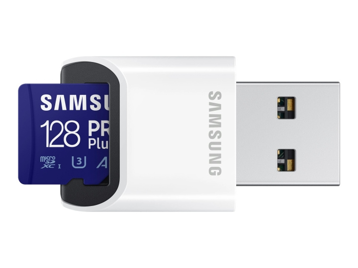 Samsung Pro MB-MD128KB microSDXC 128GB 160MB/s i gruppen Elektronikk / Lagringsmedia / Minnekort / SD/SDHC/SDXC hos TP E-commerce Nordic AB (C63776)