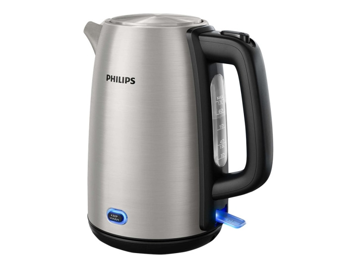 Philips Viva Collection vannkoker 1,7 liter i rustfritt stål i gruppen HJEM, HUS OG HAGE / Husholdningsapparater / Vann og juice / Vannkokere hos TP E-commerce Nordic AB (C63794)
