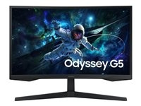 Samsung Odyssey G5 S27CG554EU 27 2560 x 1440 (2K) HDMI DisplayPort 165Hz i gruppen Datautstyr / Dataskjerm / Dataskjermer hos TP E-commerce Nordic AB (C63804)