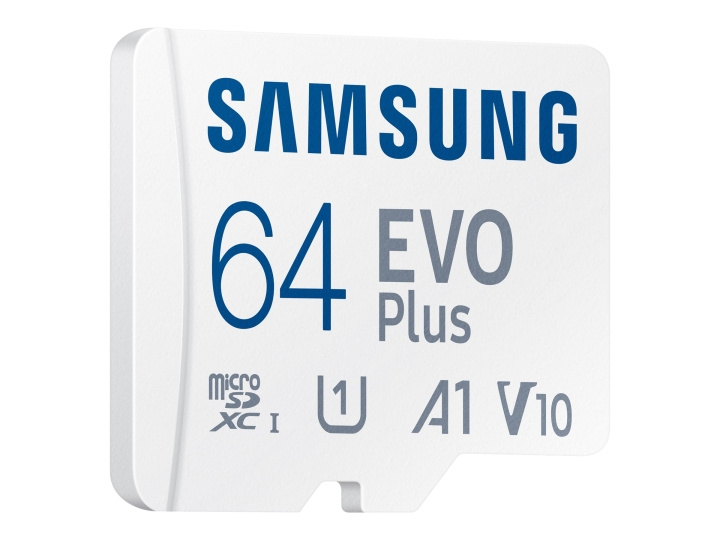 Samsung EVO MB-MC64KA microSDXC 64GB 130MB/s i gruppen Elektronikk / Lagringsmedia / Minnekort / SD/SDHC/SDXC hos TP E-commerce Nordic AB (C63839)