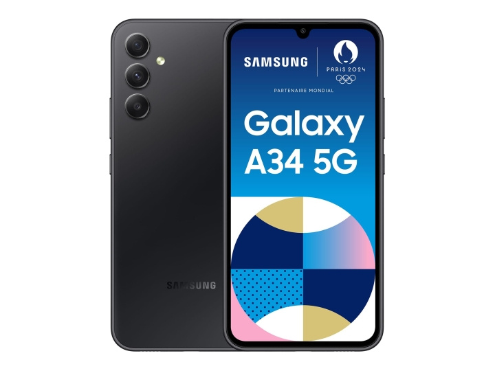 Samsung Galaxy A34 5G 6.6 256GB Awesome graphite i gruppen SMARTTELEFON & NETTBRETT / Mobiltelefoner & smartphones hos TP E-commerce Nordic AB (C63845)