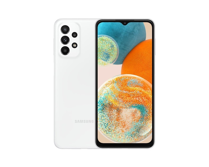 Samsung Galaxy A23 5G 6.6 64GB Vit i gruppen SMARTTELEFON & NETTBRETT / Mobiltelefoner & smartphones hos TP E-commerce Nordic AB (C63863)