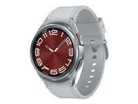 Samsung Galaxy Watch6 Classic 43 mm smartklokke i sølv i gruppen SPORT, FRITID & HOBBY / Smartwatch og Aktivitetsmålere / Smartwatches hos TP E-commerce Nordic AB (C63867)